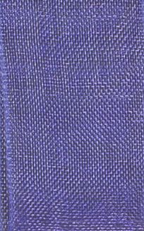 Ruban Organza Unis Frou-Frou 16 mm Violette