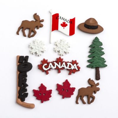 Récréatys Sachet boutons fantaisie Canada Pays