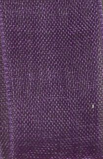Ruban Organza Unis Frou-Frou 38 mm Violet Sage