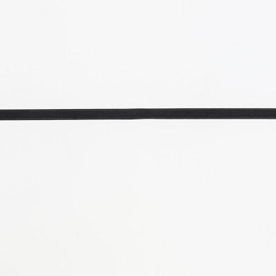 Ruban Velours Unis Frou-Frou 6 mm Noir de Jais