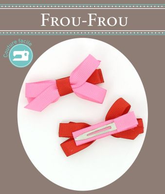 FROU FROU 2 CLIPS COQUELICOT