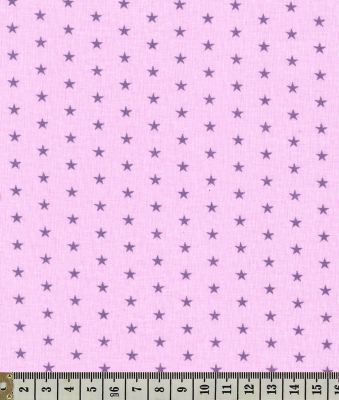 Tissu 100% Coton Etoile Frou-Frou Laize de 150cm Violet Sage