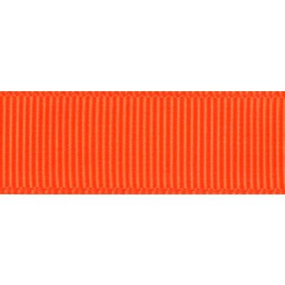 Ruban Gros Grain Unis Frou-Frou 9 mm Orange Flamboyant