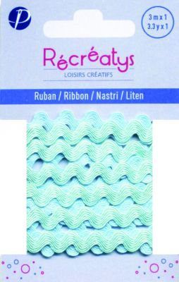 Récréatys - Ruban Croquet Uni 10mmx1m Vert deau