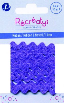 Récréatys - Ruban Croquet Uni 10mmx1m Violet