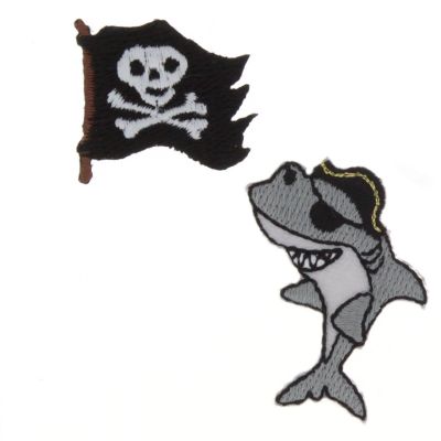 Thermocollant recreatys collection pirates requin drapeau pirates