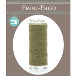 Fils Couture Frou-Frou Vert Kaki Bobine de 100m