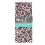 COUPON TISSU 45x55cm FLEURI VIOLET CLAIR Petites fleurs - 100% Coton