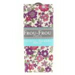 COUPON TISSU 45x55cm FLEURI VIOLET CLAIR grandes fleurs - 100% Coton