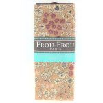 COUPON TISSU 45x55cm FLEURI Saumon - 100% Coton