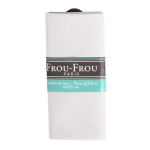 COUPON TISSU 45x55cm UNI Gris clair - 100% Coton