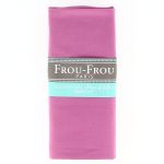 COUPON TISSU 45x55cm UNI Rose Camélia - 100% Coton