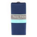 COUPON TISSU 45x55cm UNI Bleu foncé - 100% Coton