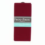 COUPON TISSU 45x55cm UNI Bordeaux - 100% Coton