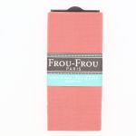 COUPON TISSU 45x55cm UNI Corail - 100% Coton