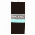 COUPON TISSU 45x55cm UNI Marron Chocolat - 100% Coton