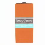 COUPON TISSU 45x55cm UNI Orange vif - 100% Coton