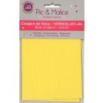 PIC & MALICE THERMOCOLLANT POLYCOTON A4 UNI JAUNE